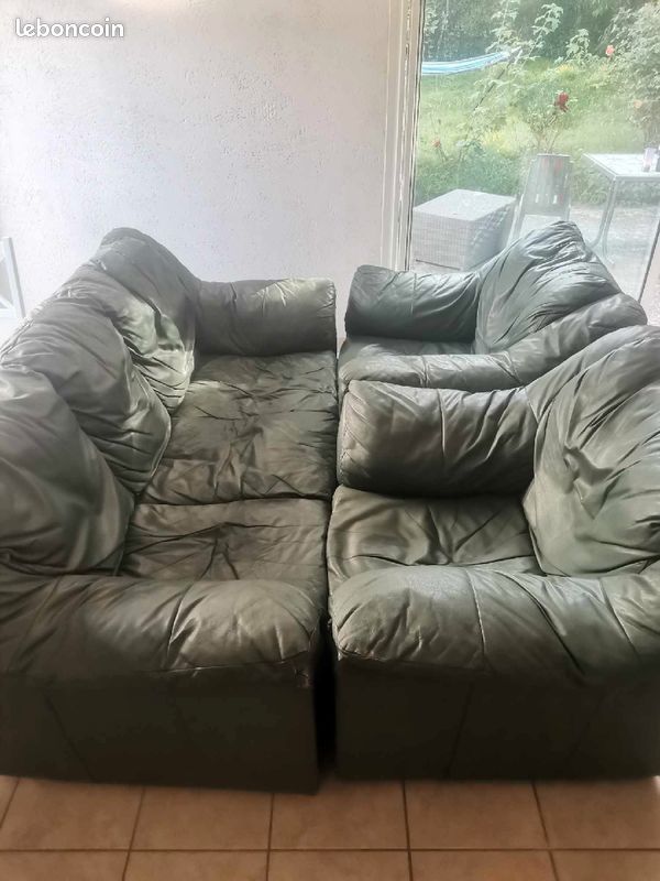 Donne 2 fauteuil et 1 canapé (image 1)