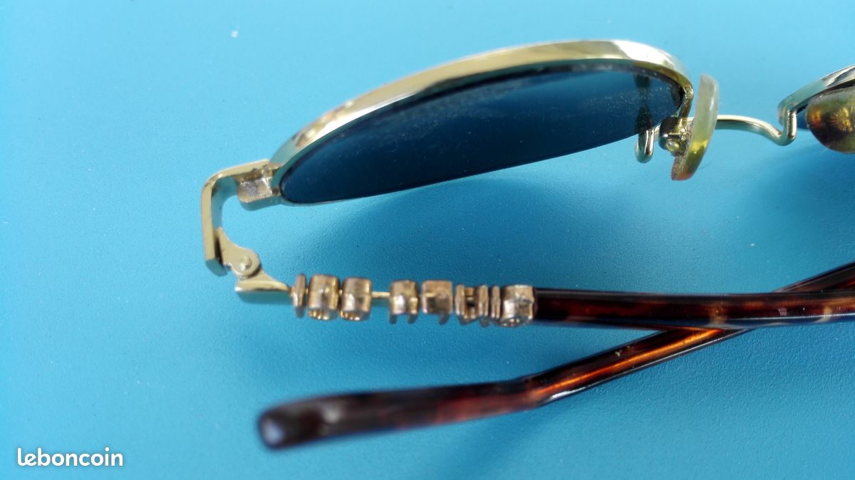 Lunettes De Soleil Vintage Aviateur Années 80, Verre Fumé Antichoc, Neuves Avec étiquettes