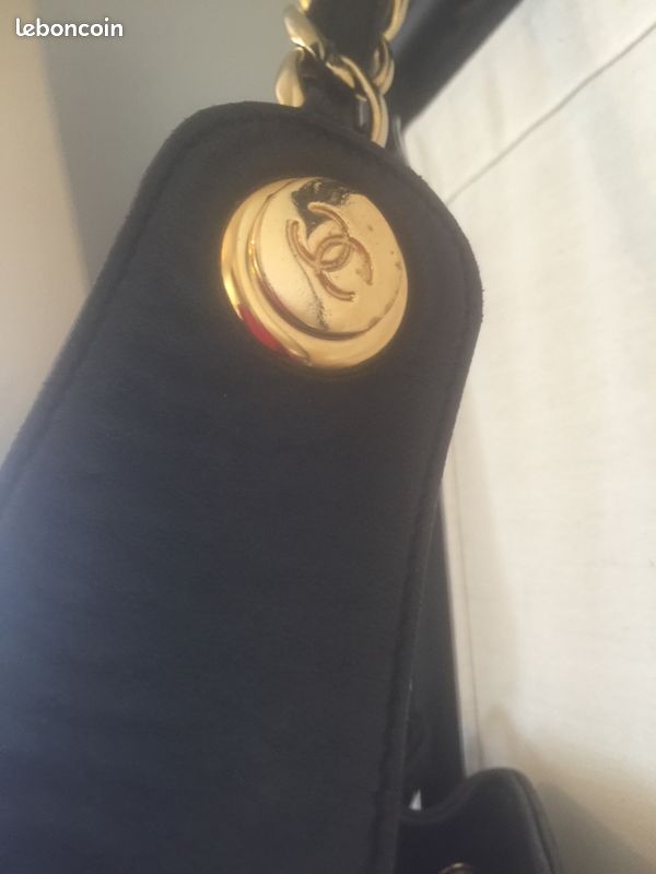 Sac Chanel cuir noir (image 5)