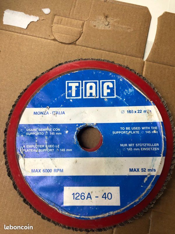 Disque à lamelles 165mm de diamètre (image 2)