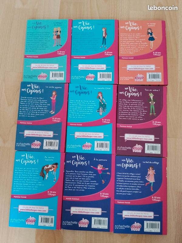 Lot de 6 livres ma vie mes copines (image 2)