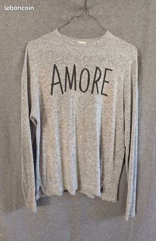 T-shirt Manches Longues Zara Fille 13-14 Ans - Occasion Très Bon État - Décontracté