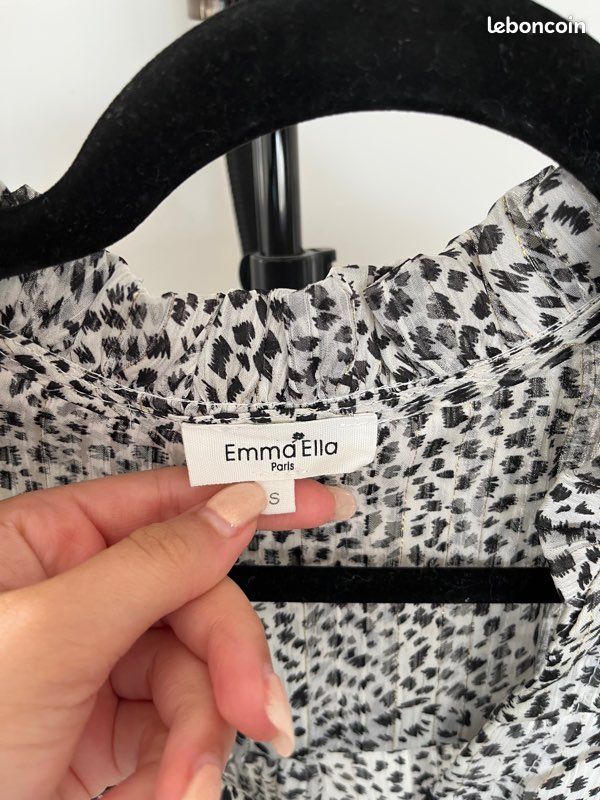 Chemise à motifs léopard Emma Ella (image 3)