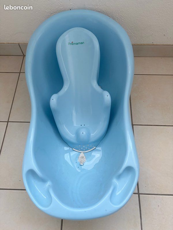 Baignoire bébé + transat – très bon état (image 2)