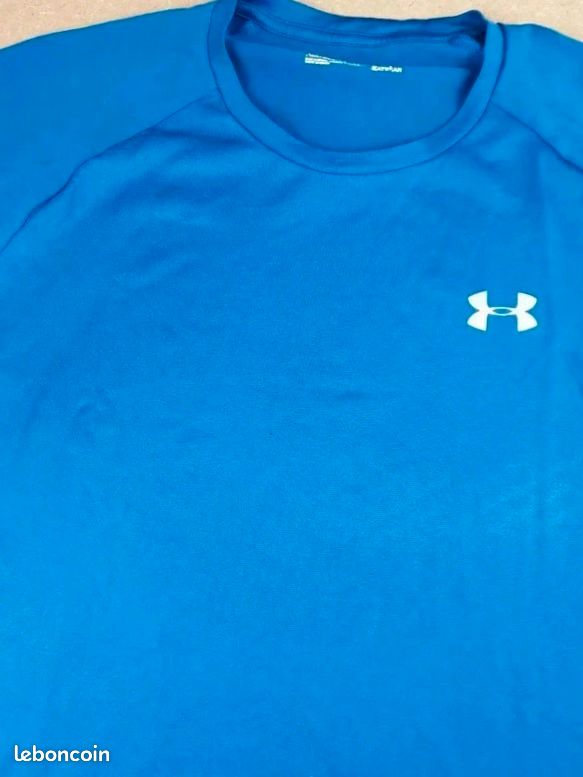 Haut de Sport Manches Longues Under Armour - Bleu Roi - Taille L (image 6)