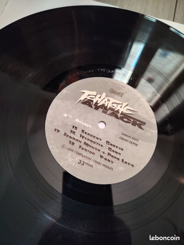 Vinyles 2x LP compilation Tchatche Attack (1ère Offensive) 1996 (image 4)