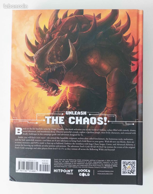 D&D Fool's Gold: Into the Bellowing Wilds Campaign Setting (image 2)