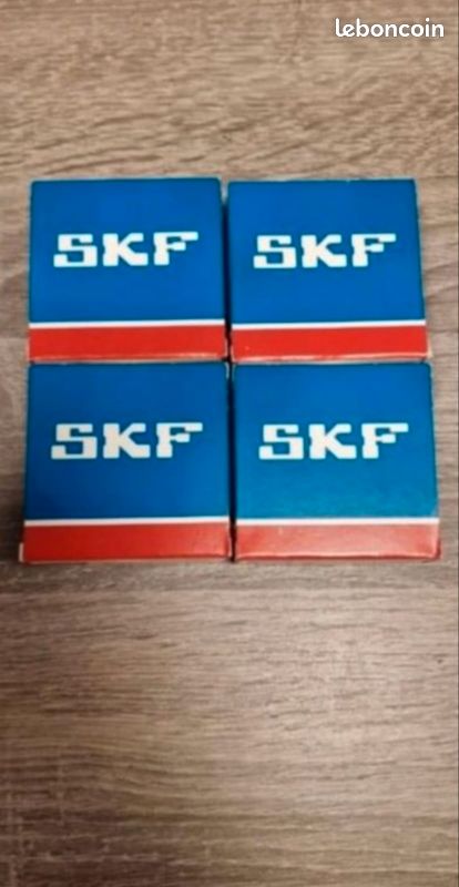 SKF : lot de 4 Roulements a billes 6206-2Z (neuf) (image 2)