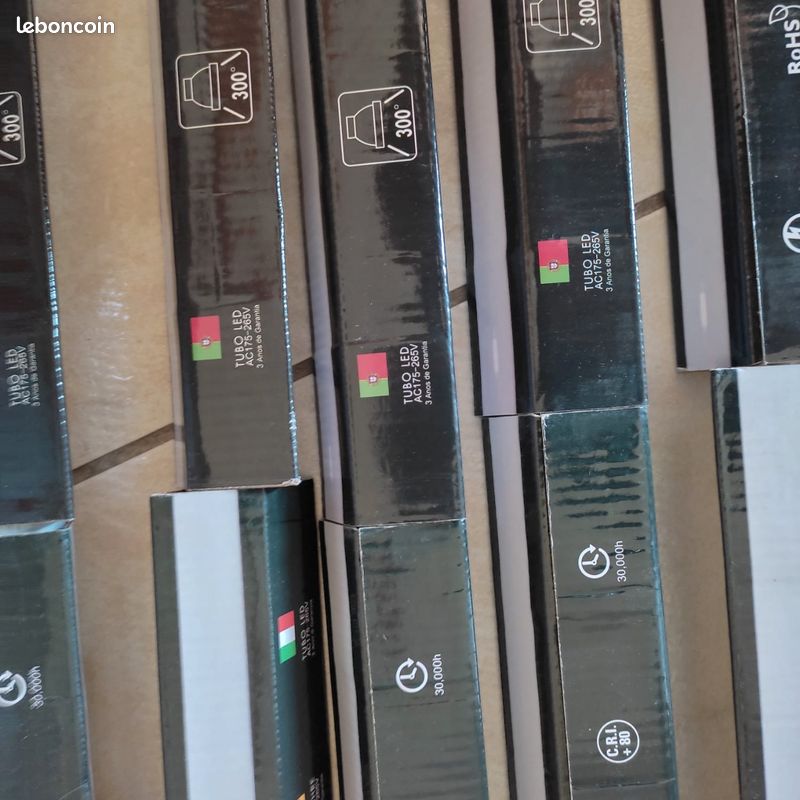 TUBES NEUF NÉON T 8 G13 LED +Starter 1m50 ,22 Watts (image 3)