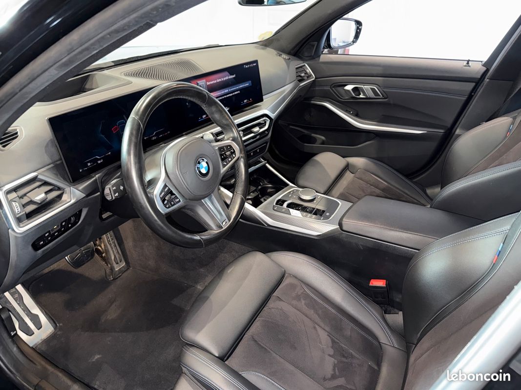BMW 2.0L 316d LCI Touring M Sport - ATTELAGE - HUD - 1ère main Origine FRANCE - Phares LED - CarPlay - Caméra - Sièges Sport - Coffre électrique - DISPO Phase 2 (image 3)