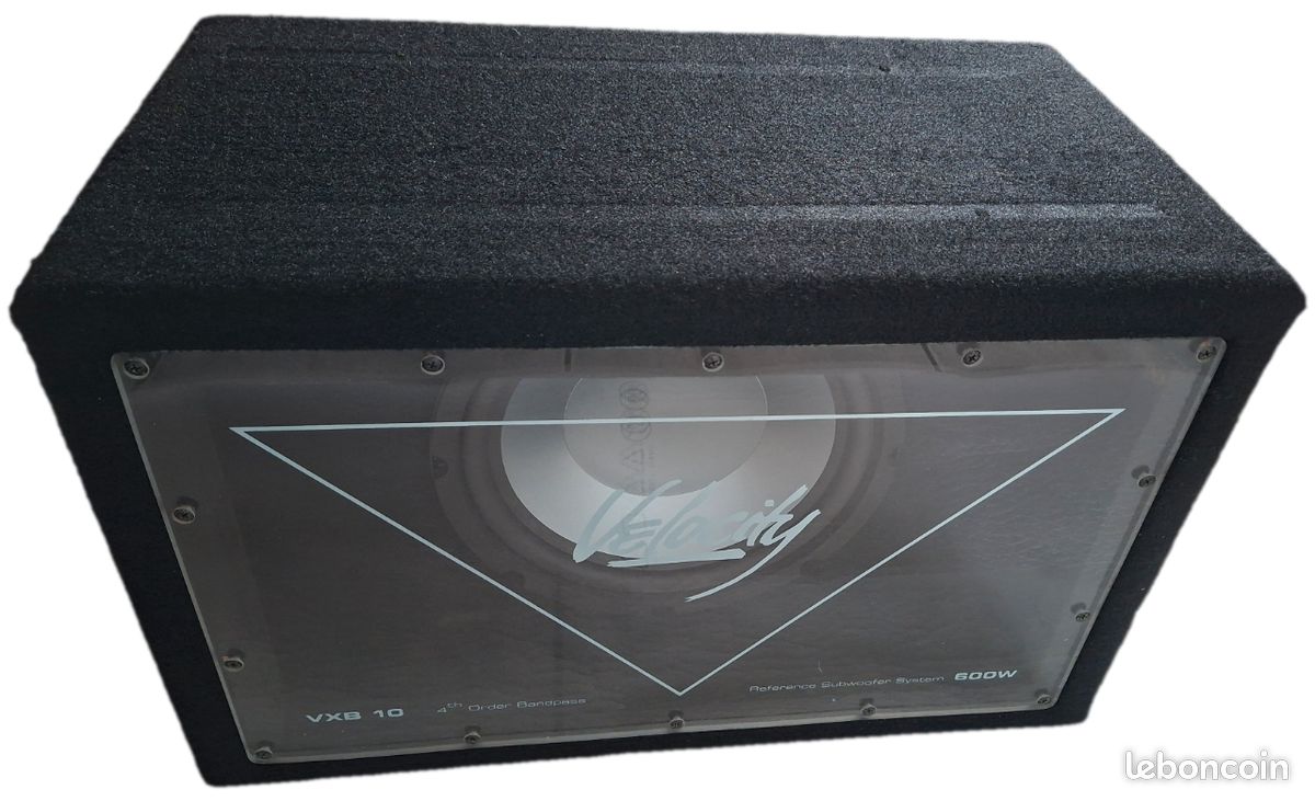 Caisson de basse double bobine Blaupunkt Velocity VXB 10 600W (image 1)