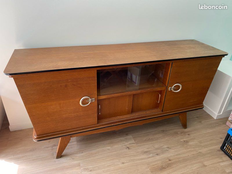 Enfilade buffet vintage pied compas (image 2)
