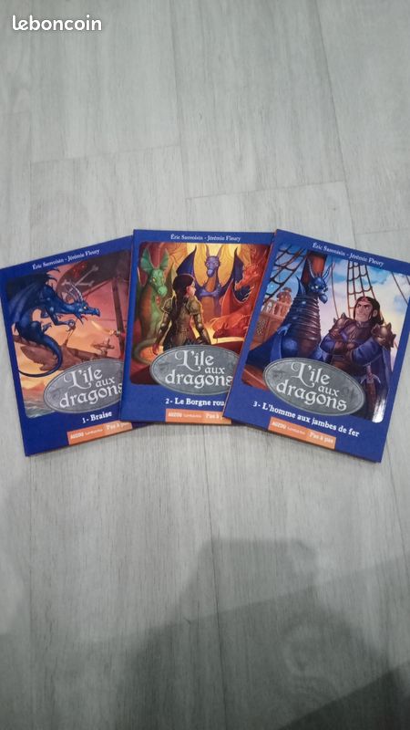 Livres de la saga L ile aux dragons (image 1)