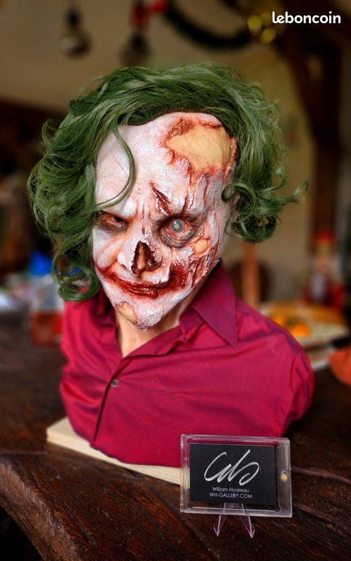 Buste Life Size Joker création originale (image 1)