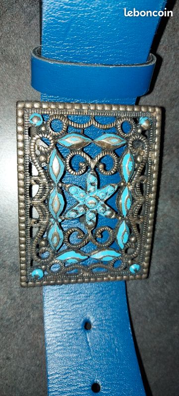 Ceinture bleue TBE 5 euros (image 2)