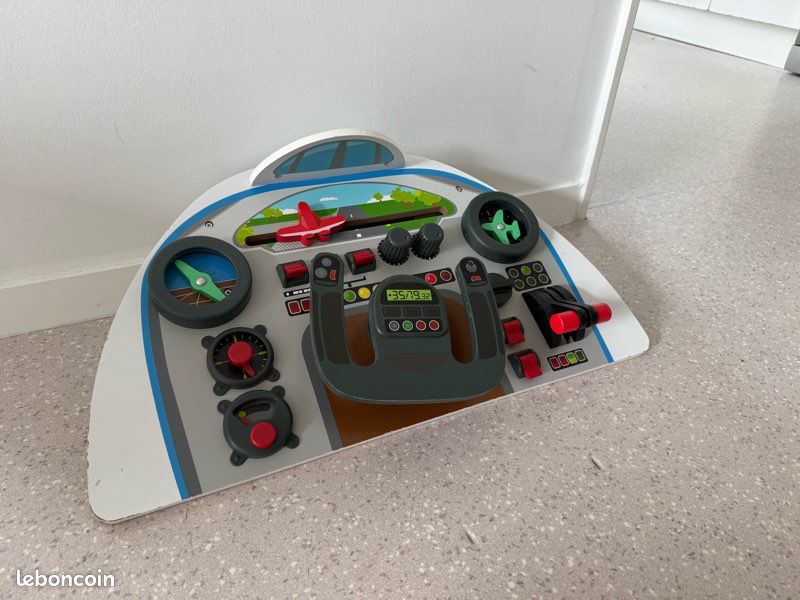Tableau de bord avion jeux enfant (image 7)