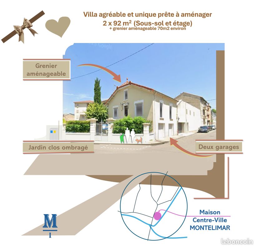 Maison 7 pièces 92 m² · à Montélimar · 92 m² · 235 000 €