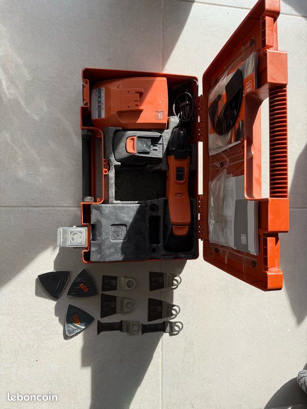 Multitool professionnel Fein + 2 batteries (image 2)