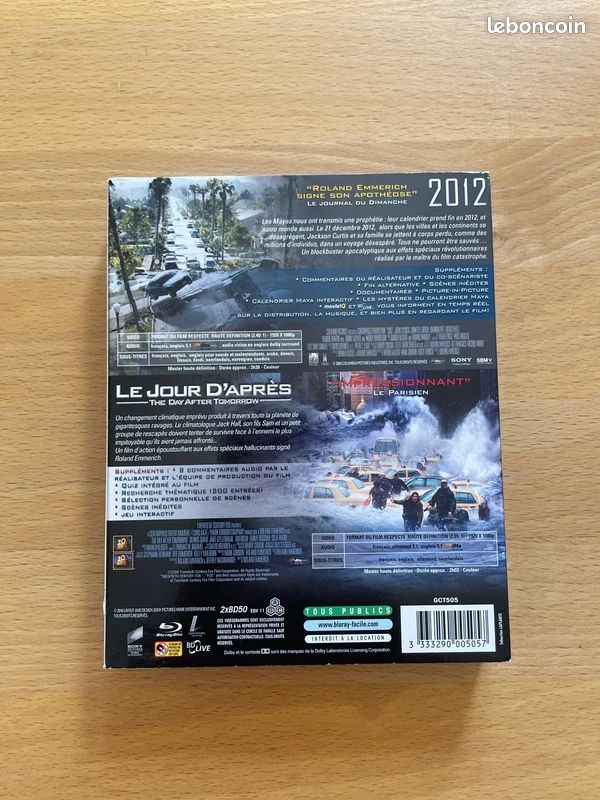 Coffret Blu-Ray 2012 / Le Jour d’Après (image 2)