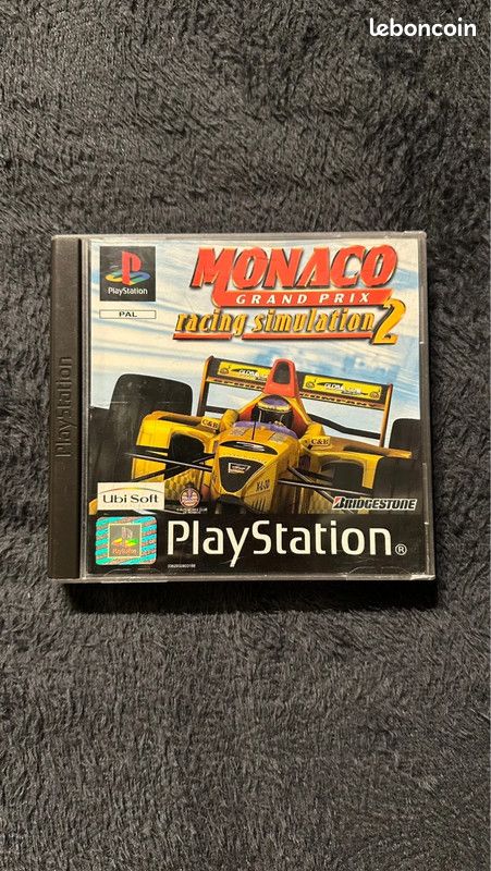 Monaco Grand Prix Racing Simulation 2 Sur PlayStation 1 - Complet (PAL, Français) - Bon état