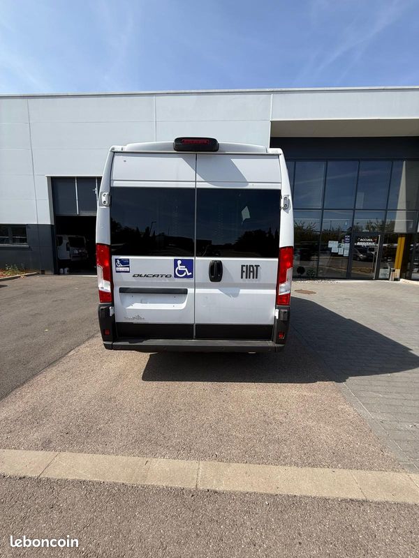 FIAT DUCATO L2H2 TPMR – Véhicule neuf – 9 Places / Jusqu'à 4 fauteuils roulants – Disponible immédiatement (image 4)