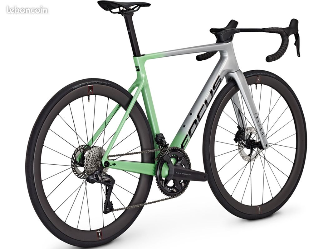 Vélo course carbone Focus Izalco Max 9.7 nepalsilver/mintgrey - 12v Ultegra DI2 2026 Couleur - Gris (image 3)