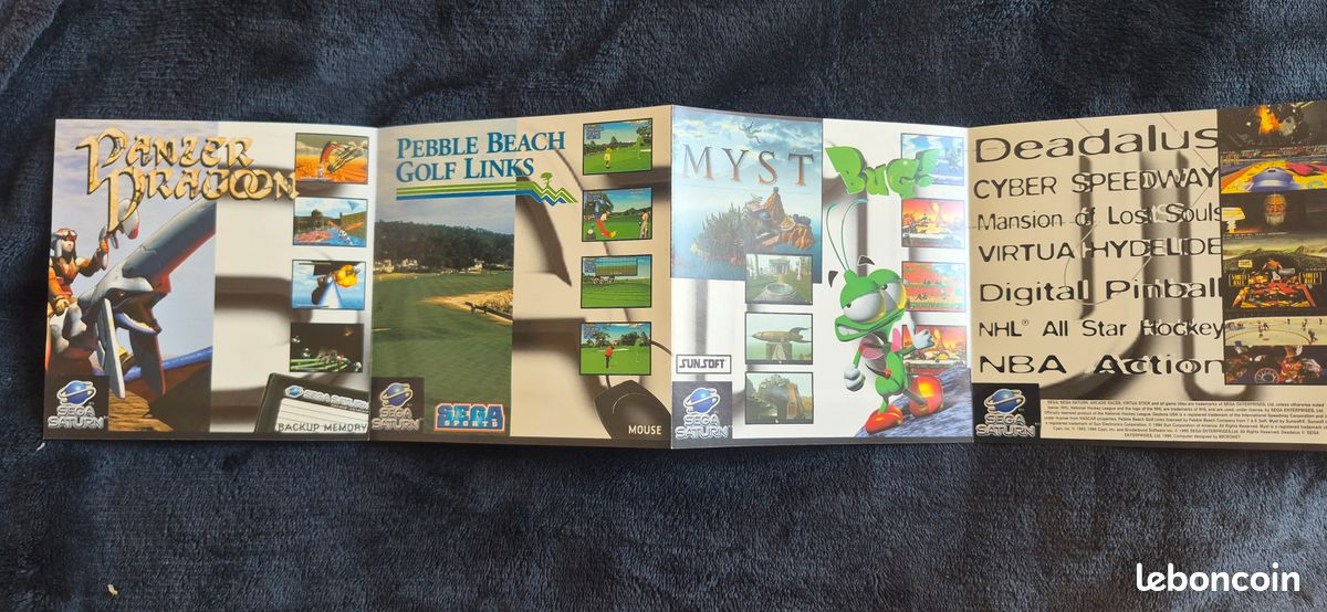 Crusader No Remorse - Sega Saturn Videogame - Editorial use only Stock Photo - A