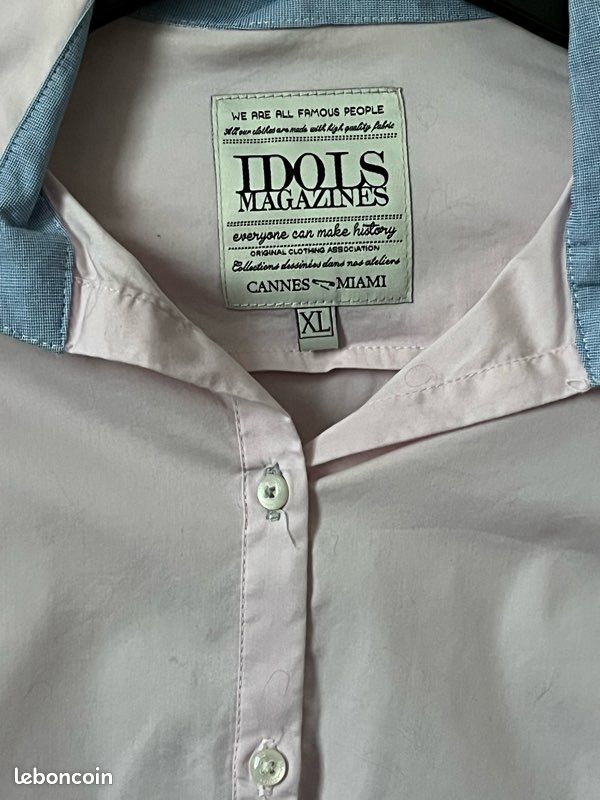 Chemise rose (image 2)