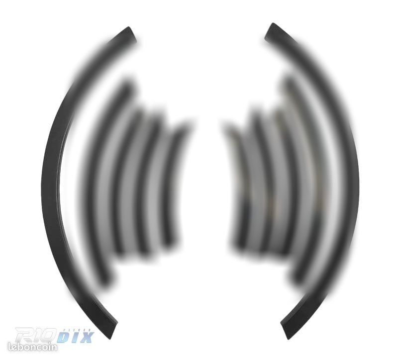 Extensions d´ailes range rover sport l494 look svr 18- noir v1y2 (image 2)