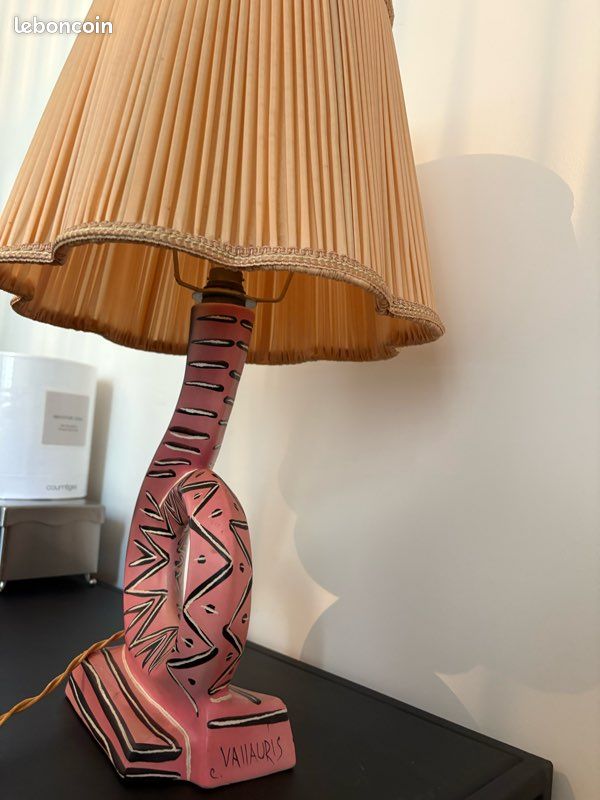 Céramique lampe dans céramiques de vallauris