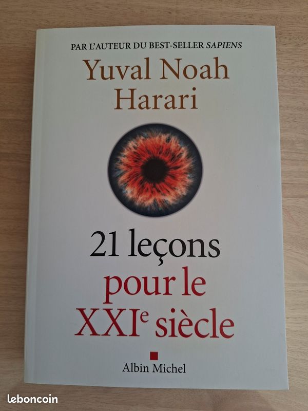 Lot 3 livres Yuval Noah Harari – Sapiens / Homo deus / 21 leçons – Albin Michel (image 6)