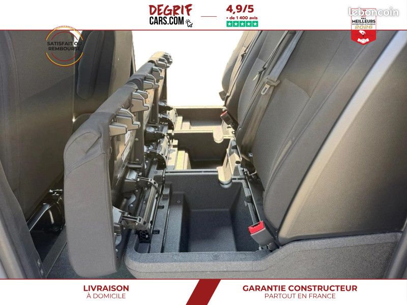 Fiat Scudo XL NOUVEAU MOTEUR 2.2 BlueHDi 180 EAT8 CABINE APPROFONDIE 5 PLACES + Pack Premium Conn... (image 38)