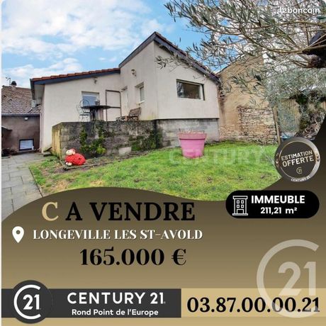 Immeuble 211 m² Longeville Les Saint Avold