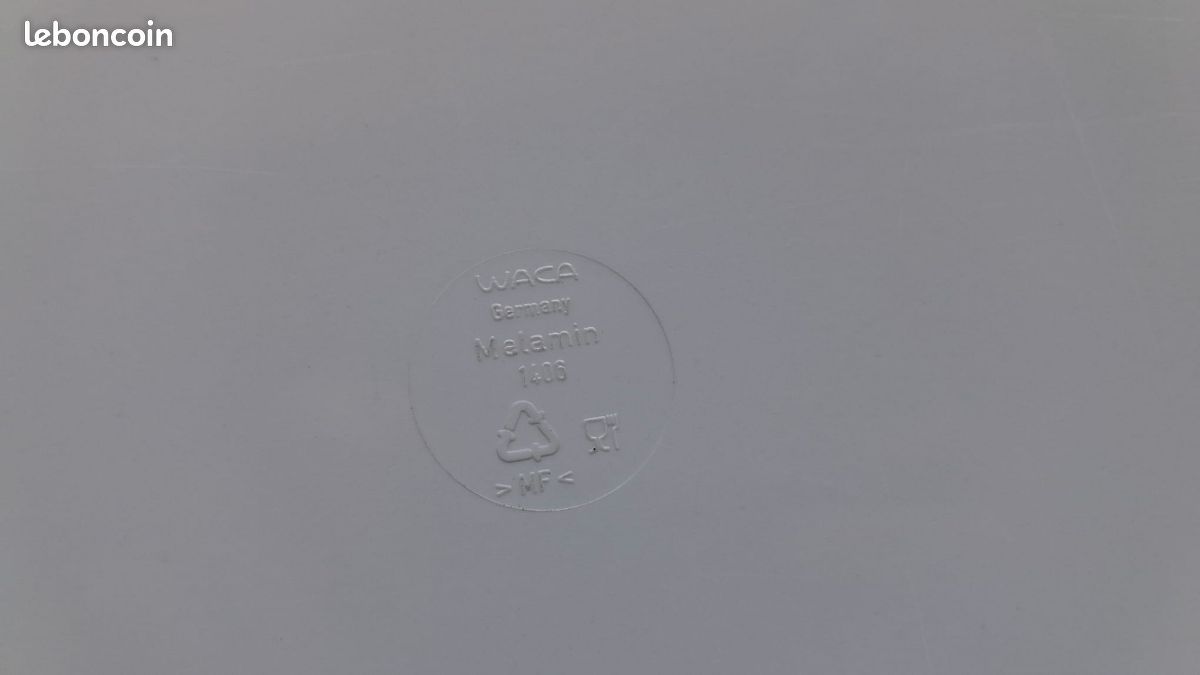 Plat rectangulaire en mélamine WACA (Allemagne) (image 3)