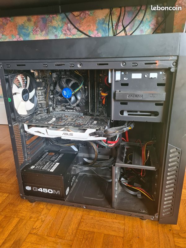 PC Unité central gaming ZALMAN R1 Asus B150M-C DDR4 (image 3)