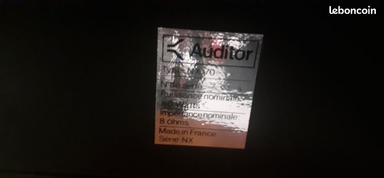 Enceintes Auditor CX 44 - Photo, audio & vidéo