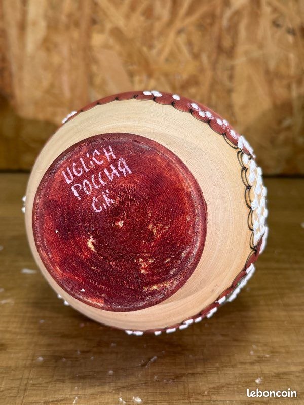 Broche Russe Matriochka D'hiver En Bois, Peinte à La Main Par L'artiste Popova - Pièce Unique Neuf Avec étiquette
