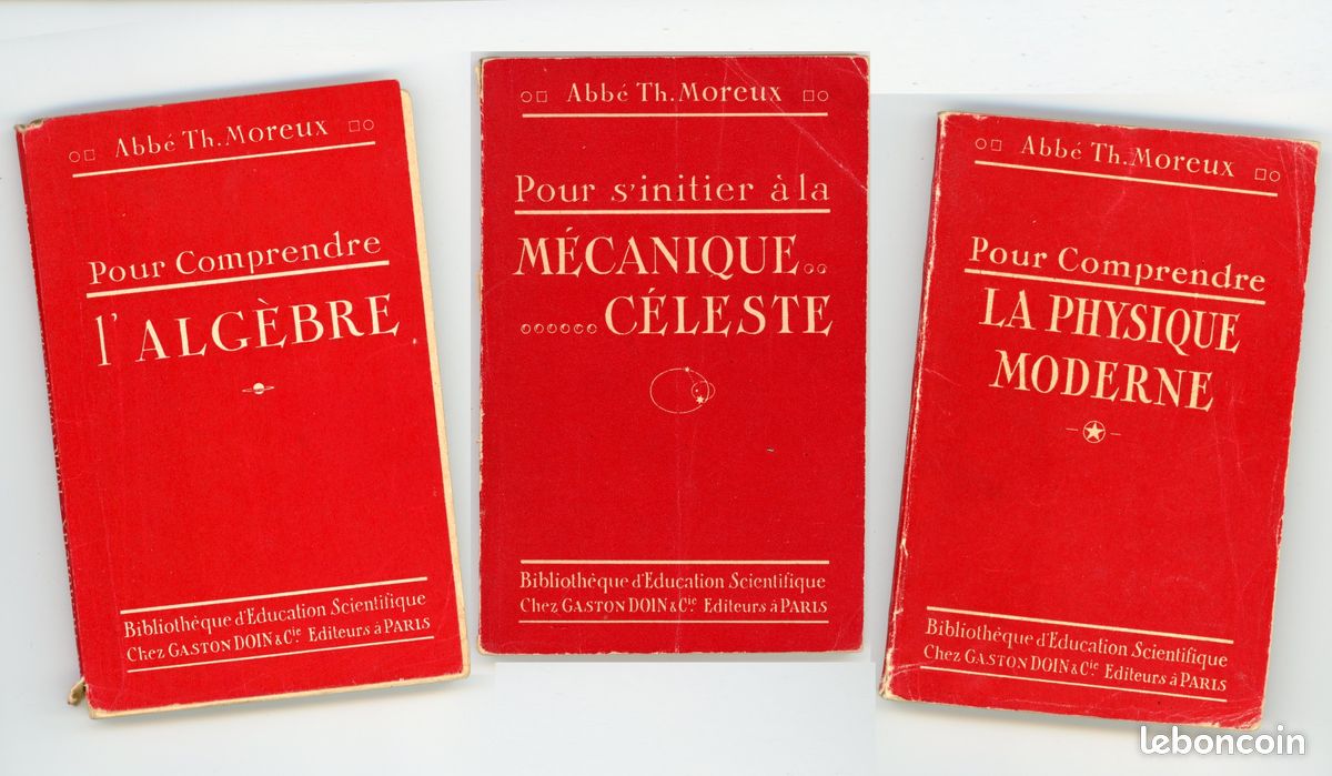 Anciens ouvrages de l'Abbé Moreux (1948 à 1951) (image 1)