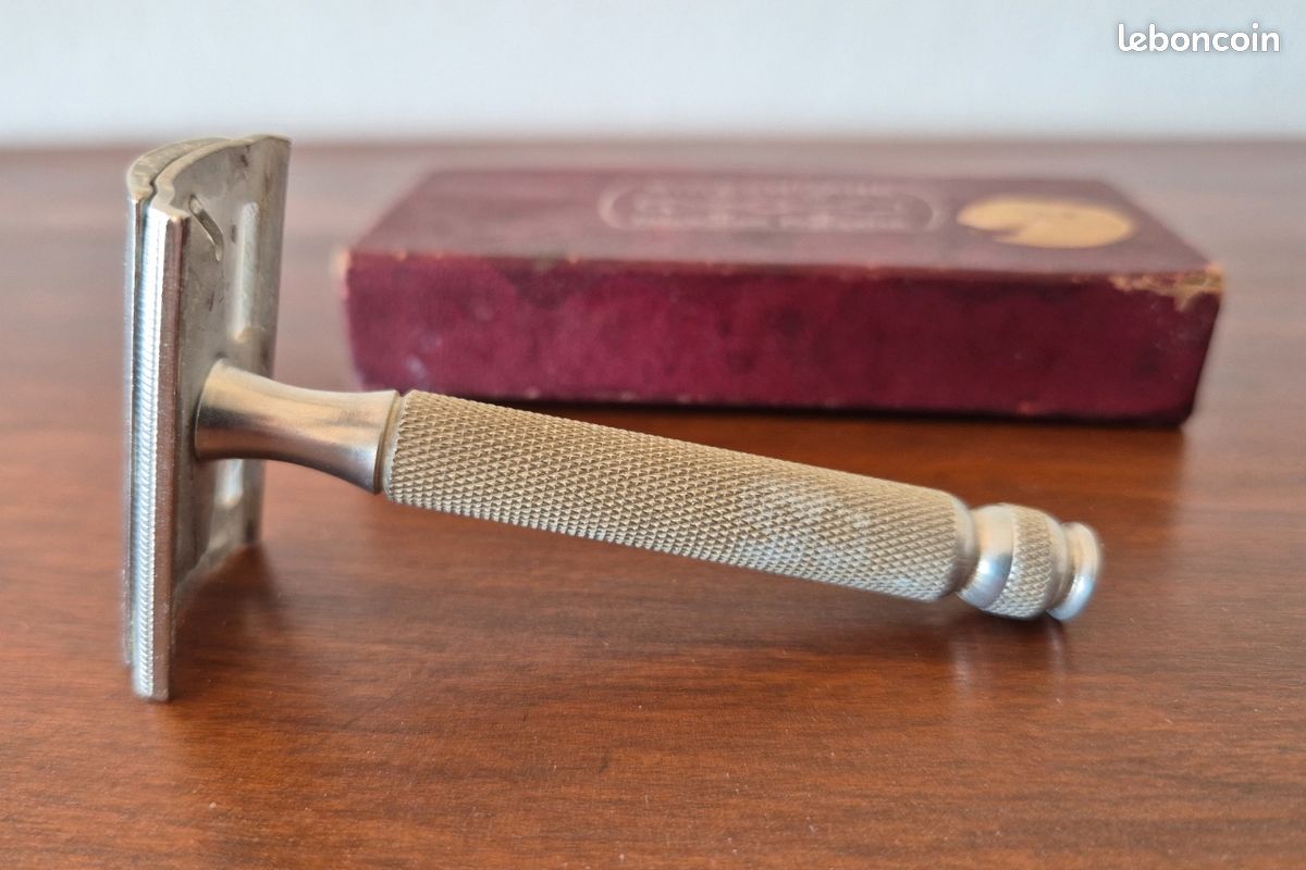 Rasoir de sureté Gillette emballage d'origine