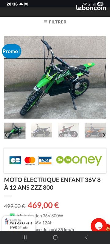 Moto électrique enfant (image 2)