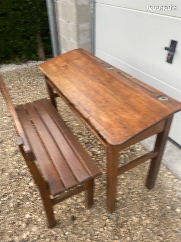 Bureau écolier d époque (image 2)