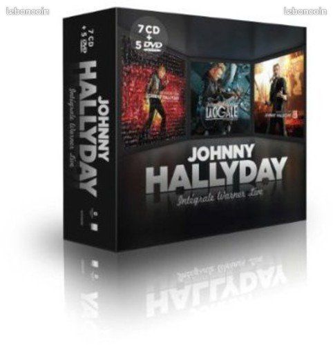 Intégrale CD Warner Johnny (7CD + 5DVD) neuve (image 1)