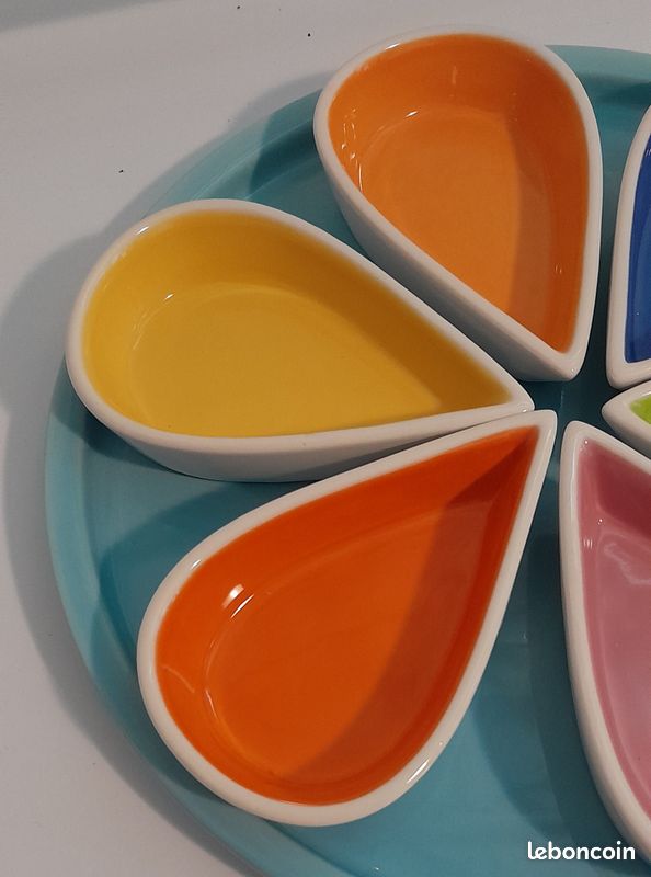 Service en verre pour avocat ou apero (image 3)