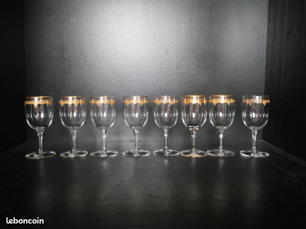 VERRE A VIN ROUGE CRISTAL BACCARAT SEVIGNE RECAMIER CATALOGUE 1916