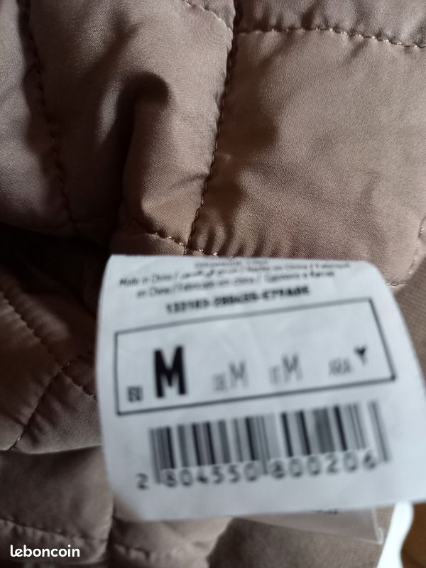 Blouson Pimkie taupe M neuf (image 9)