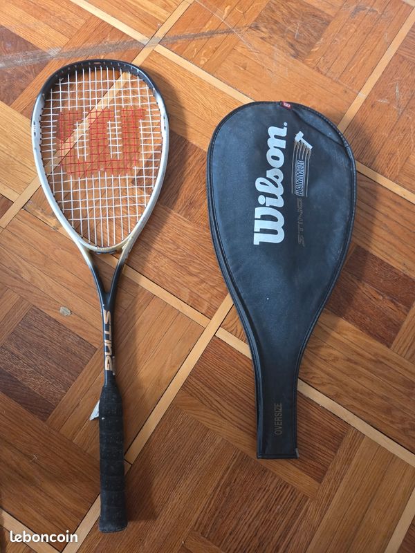 Raquette De Squash Wilson's Sting 180 Avec Housse - Occasion