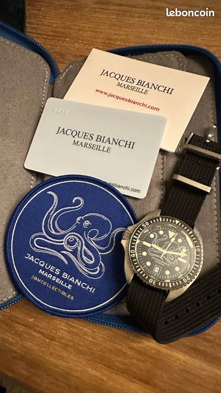 Montre de plongée Bianchi BIANCHI SCUBA TX argent blanc Montre de plongée Bianchi BIANCHI SCUBA TX argent blanc