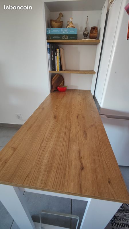 Table/Bureau à étagère (image 3)