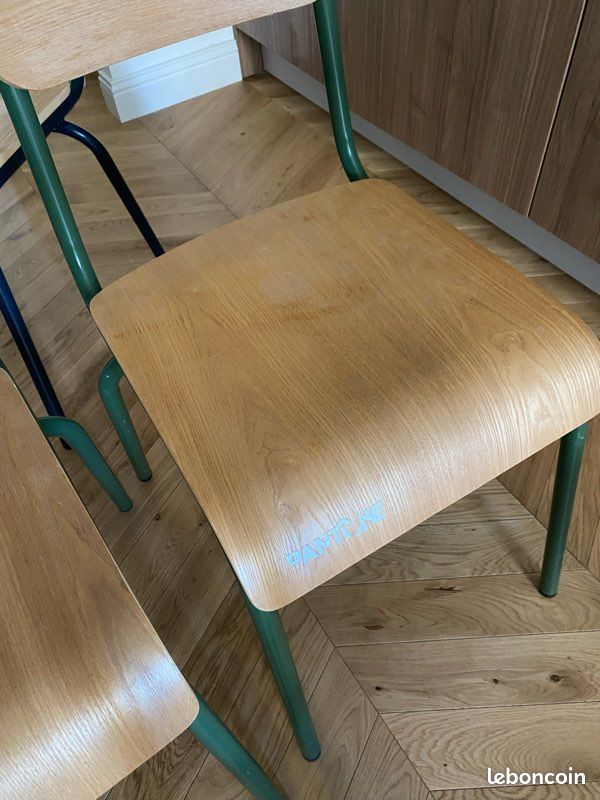 Lot de 6 chaises Pantone type écolier (image 3)