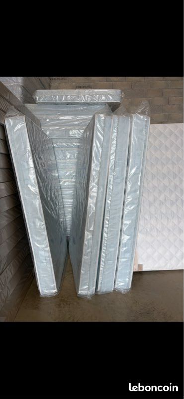 Vente matelas + sommier (140x190) 1 (image 6)